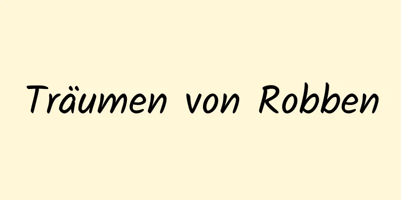 Träumen von Robben