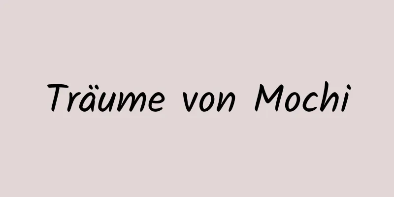 Träume von Mochi
