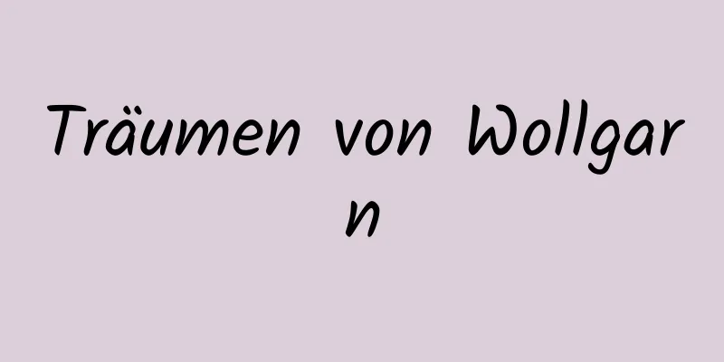 Träumen von Wollgarn